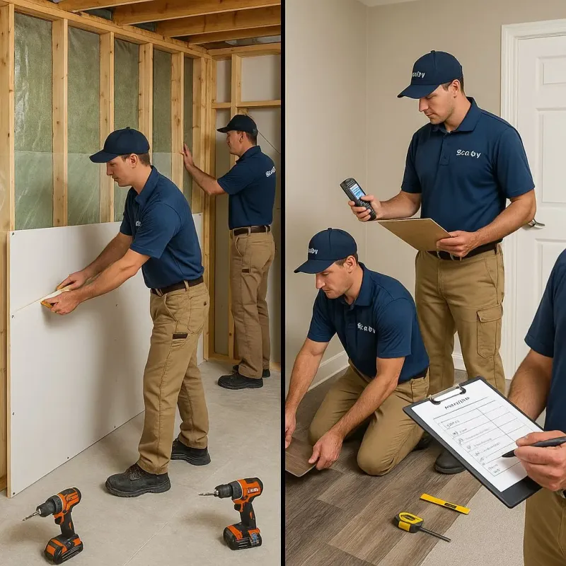 Repairs and Reconstruction process in Danville, OH